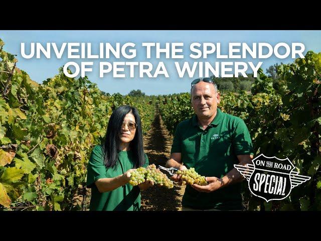 Italian Wine Travel with Stevie Kim - a tour of the Petra winery in Tuscany