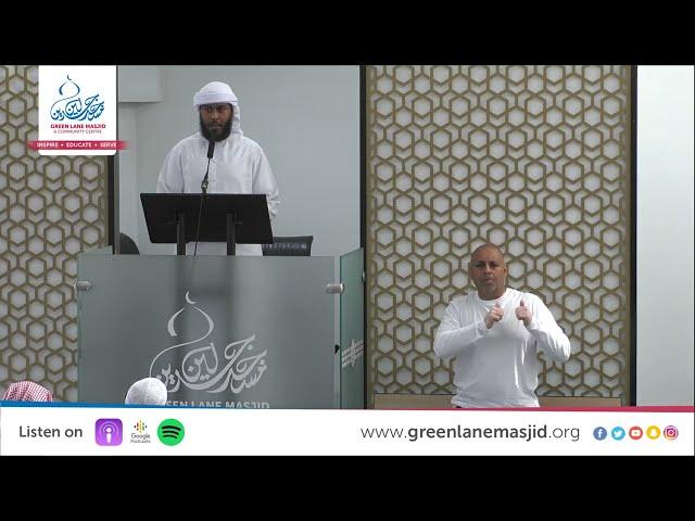 Renewing Your Intention (with British Sign Language) - Shaykh Abdullahi Hussein