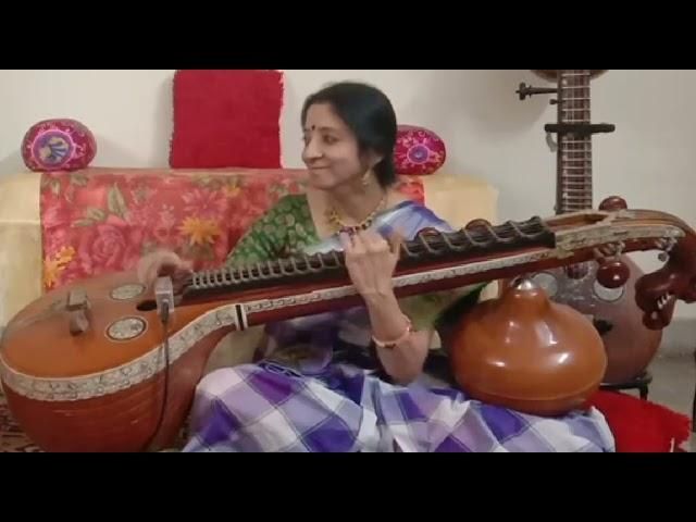 HecharikaGa Ra Ra... (Yadukula Kambhoji, Jhampe, Thyagaraja) by Rajyashree Josyer Shrikanth on Veena