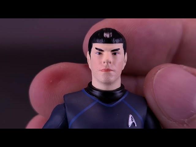 Hiya Toys Star Trek 2009 Exquisite Mini Series Spock 1:18 Scale Figure |  @TheReviewSpot