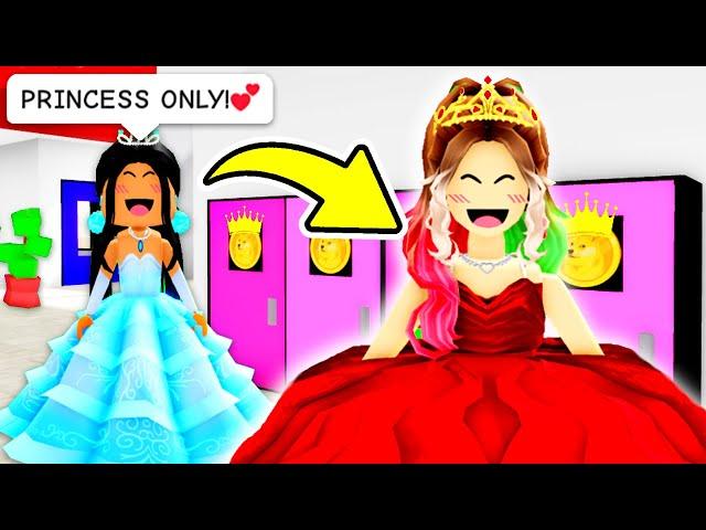 I Went UNDERCOVER in a RICH PRINCESS Only SCHOOL.. (Brookhaven RP)