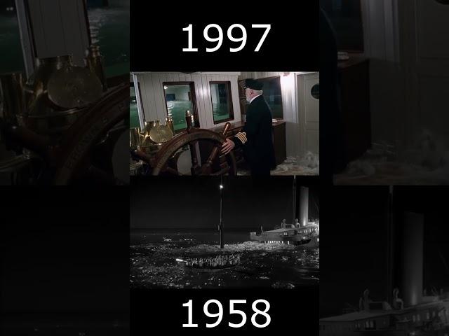 Titanic death of captain Smith 1997 VS 1958