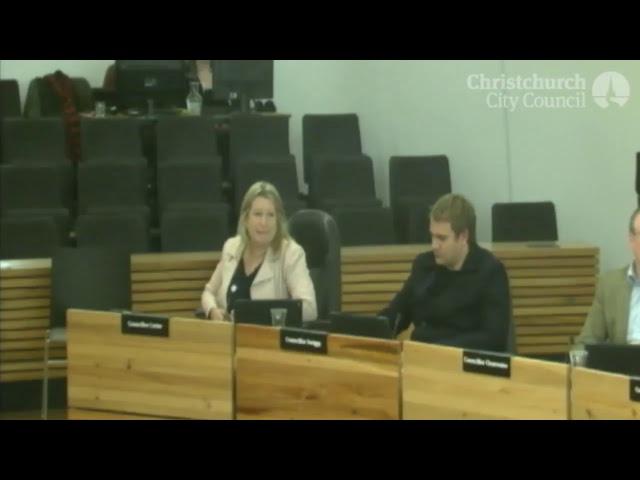 22.05.17 - Christchurch City Council Meeting - Draft Annual Plan 2017/18 - Apologies