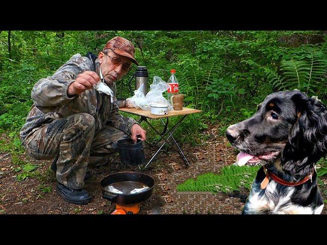 This fish cannot be taken home! Fishing on a mountain trout river.