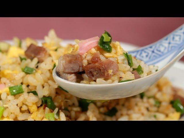 Easy Chahan Recipe (Japanese-style Pork and Egg Fried Rice) | Cooking with Dog