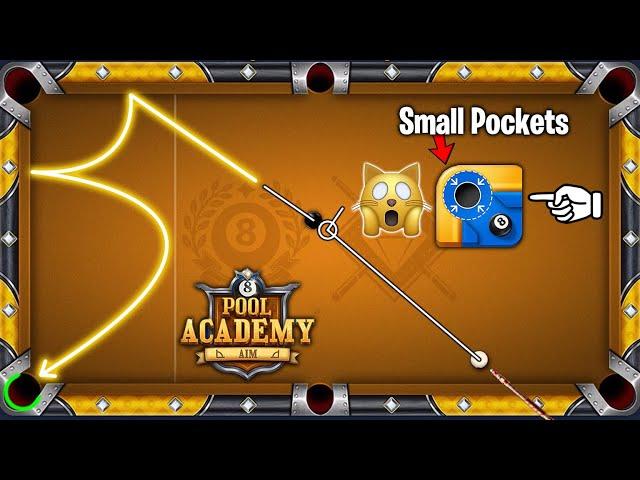 New Table with Small Pockets - Pool Academy Aim Table 8 Ball Pool - GamingWith K