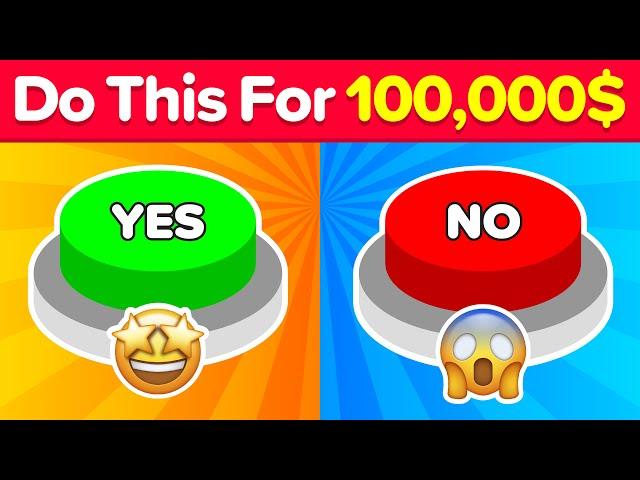 Choose One Button! YES or NO Challenge! 