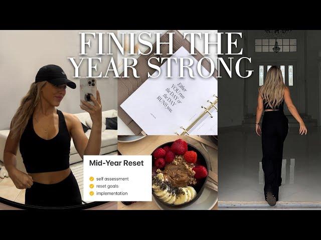 how to do a MID YEAR RESET & *ACTUALLY* achieve your goals in 2024!