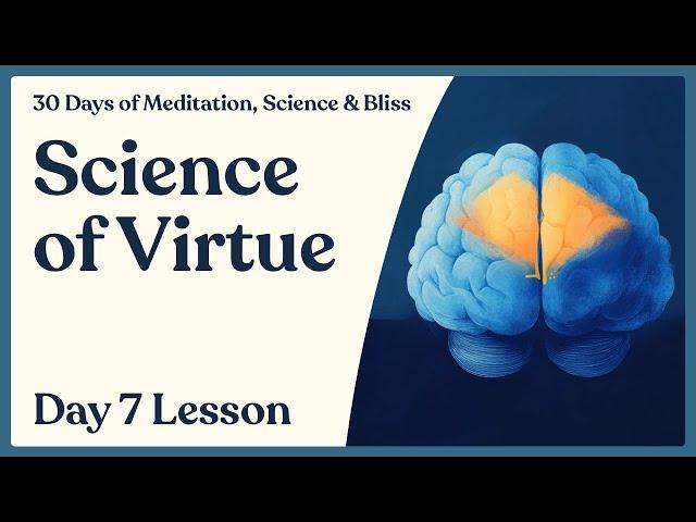 Day 7: Find Your Core Values - How to Life a Happy Life | 30 Days of Meditation, Science & Bliss