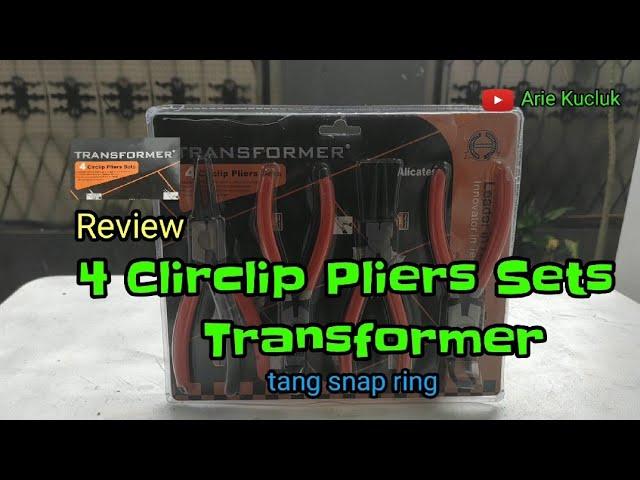 4 Clirclip Pliers Sets Transformer tang snap ring review