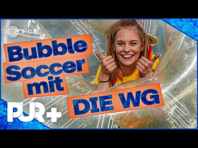 Bubble Soccer mit DIE WG - PUR+ I ZDFtivi