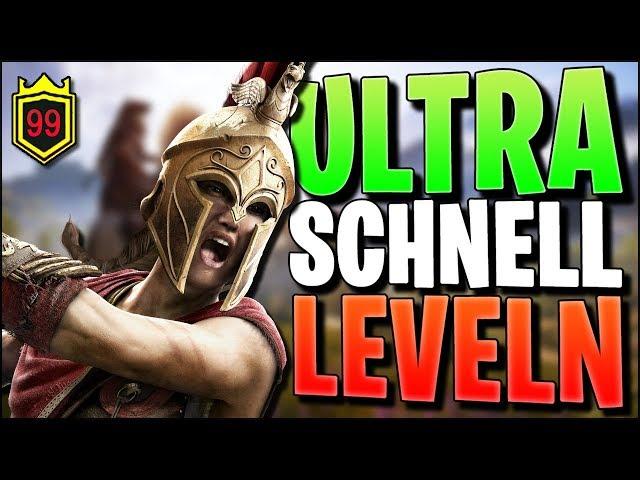 Level 99 in WENIGEN STUNDEN (10) - Assassin's Creed Odyssey Speedleveling - Geheime Methode