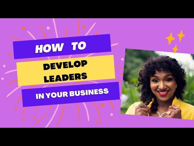 Network Marketing TIPS (How to develop Leaders in your network. How to build a CORE TEAM)