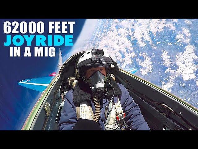 Fly in a MIG-29 Fighter Jet to The Edge of Space for $20,000