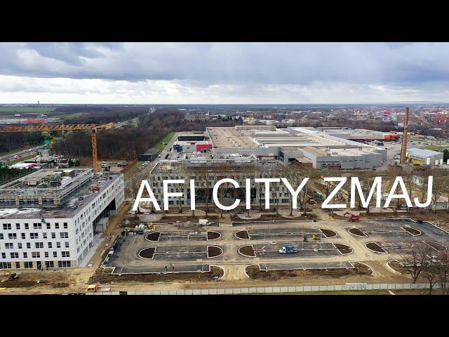 Gradilište AFI City Zmaj iz drona