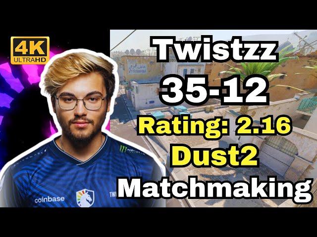 Twistzz 35Kills @ Official Matchmaking (Dust2) | Oct 9, 2024 #cs2 #pov