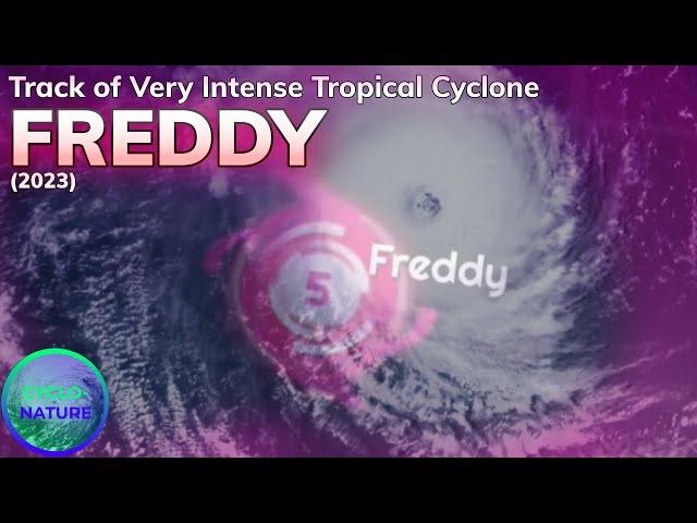 Track of Cyclone Freddy (2023)