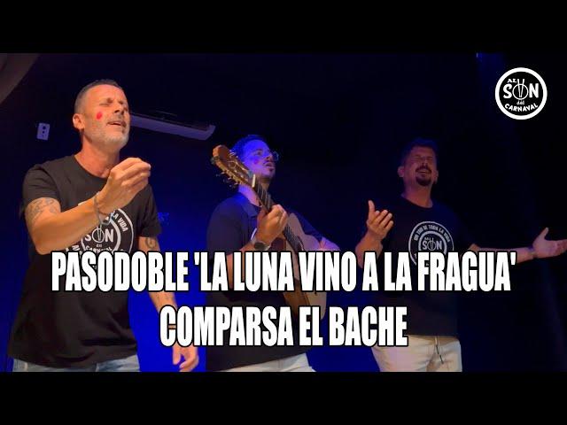  Un Trío de toda la vida - Pasodoble EL BACHE 'La luna vino a la fragua'