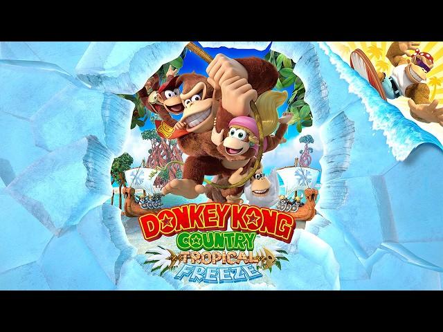 Donkey Kong Country: Tropical Freeze - Full Game 100% Walkthrough (No Damage)