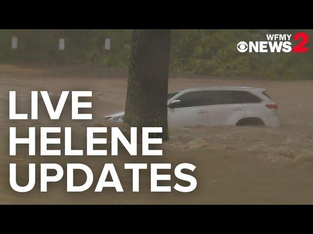 Live Helene updates | Latest conditions in North Carolina