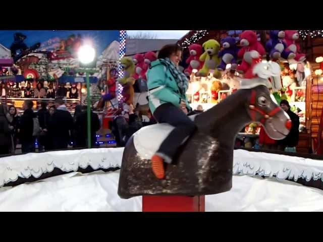 Bucking Bronco Rudolph!