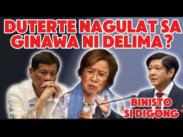 DELIMA SOBRANG HUMANGA KAY PBBM, DIGONG NAIIHI NA SA GALIT?