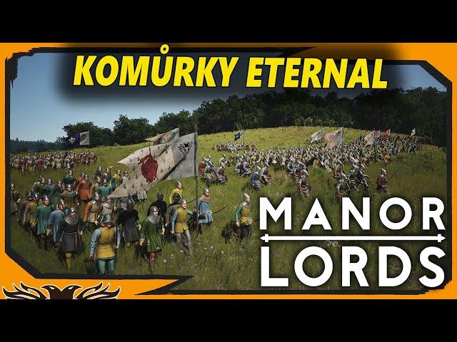 Manor Lords - Městský Stát KOMŮRKY!