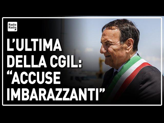 "MASCHILISTA", LA CGIL SI SCAGLIA SUL SINDACO DI FIUMICINO ▷ LA REPLICA IN DIRETTA: "IMBARAZZANTI"