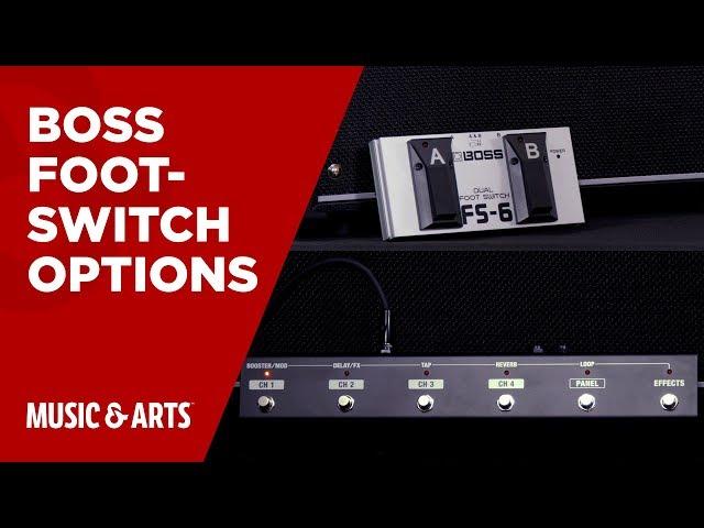 Boss Footswitch Options (FS-6 & GA-FC)