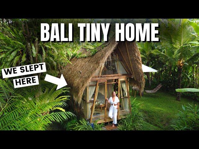 WE STAYED IN A TINY HOME IN SIDEMEN BALI (Bali Travel Vlog)