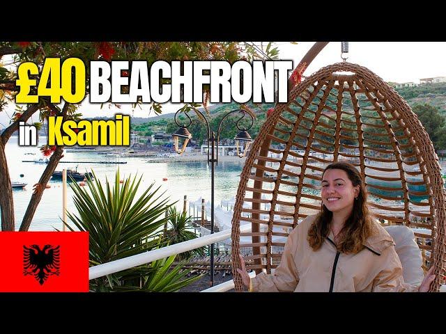 We Stayed in this AMAZING Beachfront Hotel in Ksamil, Albania  (SUPER CHEAP)