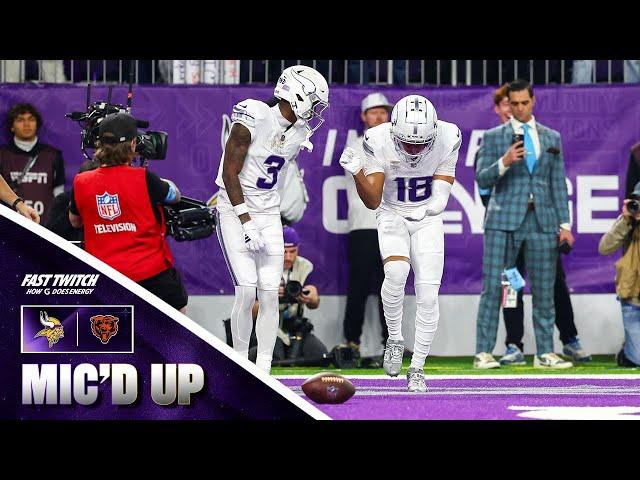 Justin Jefferson & Jordan Addison Mic'd Up During Minnesota Vikings Win Over Chicago Bears