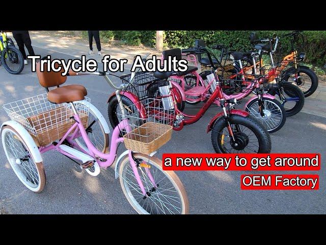 Tricycles for adults: a new way to get around