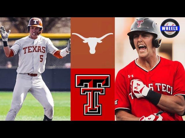 #2 Texas vs #16 Texas Tech Highlights (GAME OF THE YEAR?!) | 2022 College Baseball Highlights