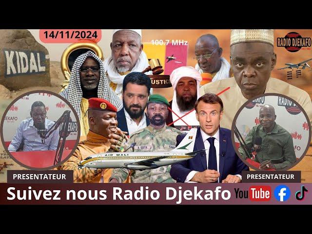 RADIO DJEKAFO 14 NOVEMBRE 2024 DABA TOUNKARA ET BOUBACAR TRAORE