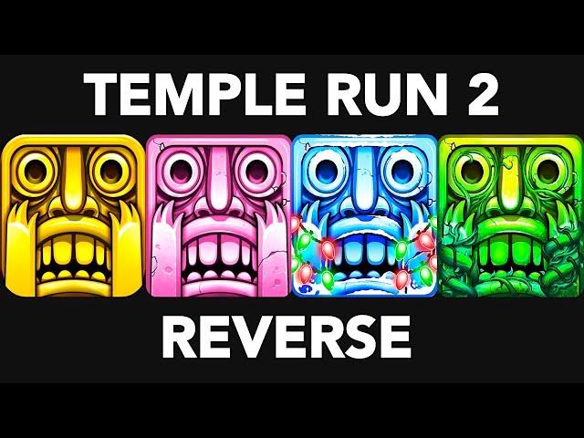 Temple Run 2 REVERSE Gameplay | Sky Summit VS Frozen Shadows VS Blazing Sands VS Spooky Summit