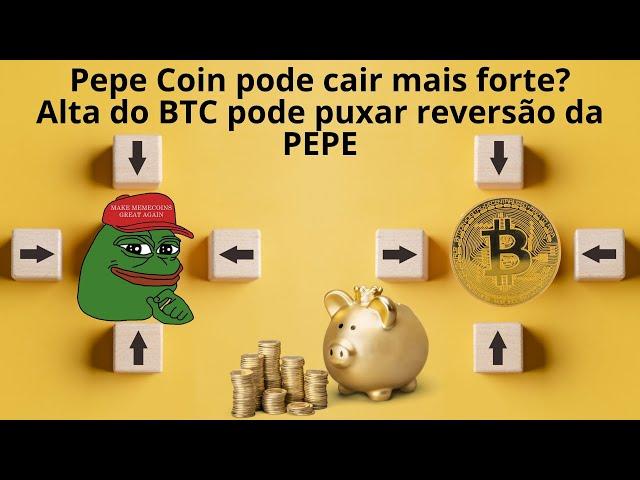 Pepe Coin #PEPE se o mercado não subir forte ela pode deixar um padrão vendedor, e cair mais forte!