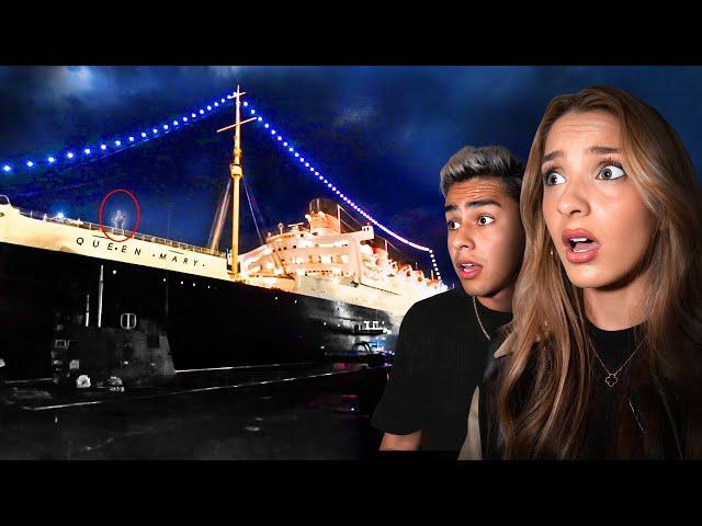 OVERNIGHT IN WORLD’S MOST HAUNTED SHIP!!