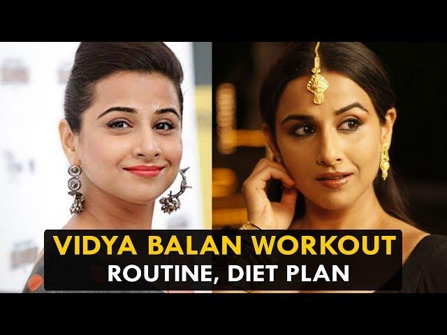 Vidya Balan Workout Routine, Diet Plan - Health Sutra