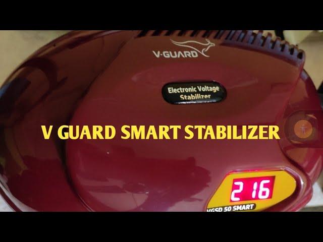 V GUARD V 50 SMART VOLTAGE STABILIZER FOR REFRIGERATOR I BEST STABILIZER FOR FRIDGE.