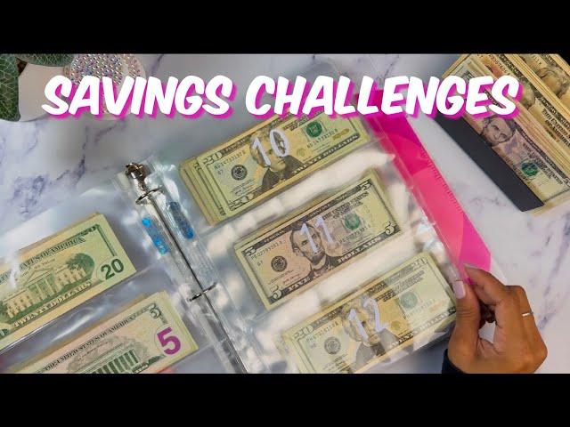 SAVINGS CHALLENGES | 100 ENVELOPE SAVINGS CHALLENGE | CASH STUFFING | CASH ENVELOPES | CASH BINDERS