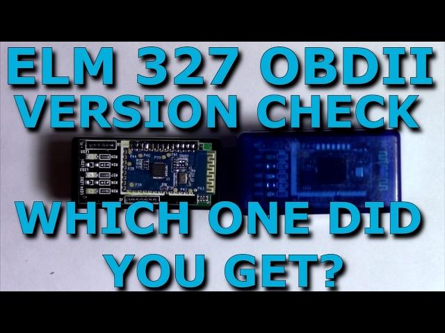 Mini Elm 327 Bluetooth OBD/OBD2 Version Check & Install On Android