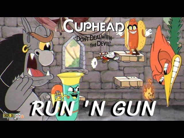 Cuphead - All Run 'n Gun Levels Pacifist [P-Rank]