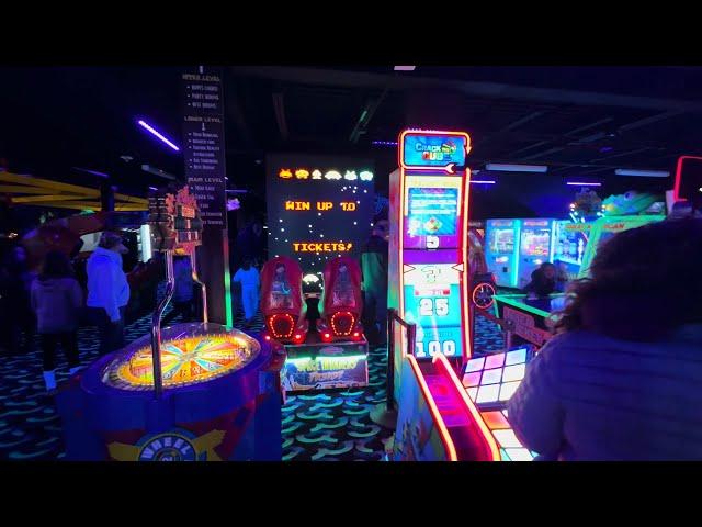 The Cave (Bethel, CT) arcade walkthrough & tour, March 2024