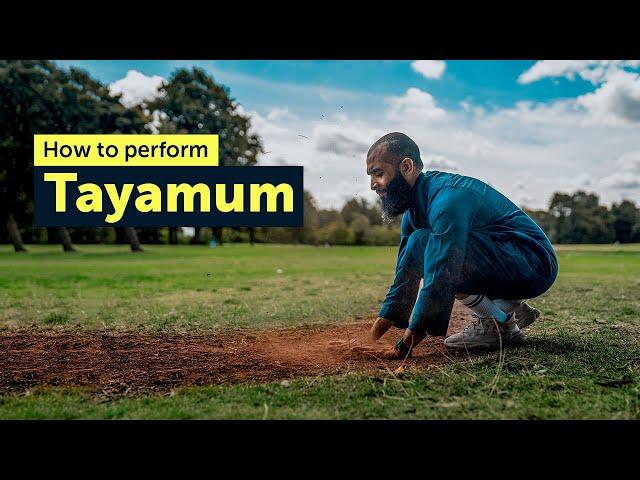 How to Perform Tayammum