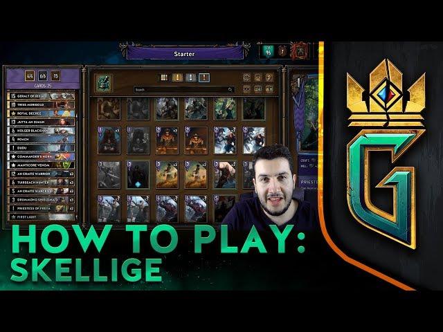[BETA VIDEO] GWENT: The Witcher Card Game | How to Play: Skellige