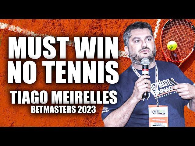 Must Win no Tennis - Tiago Meirelles no Betmasters 2023