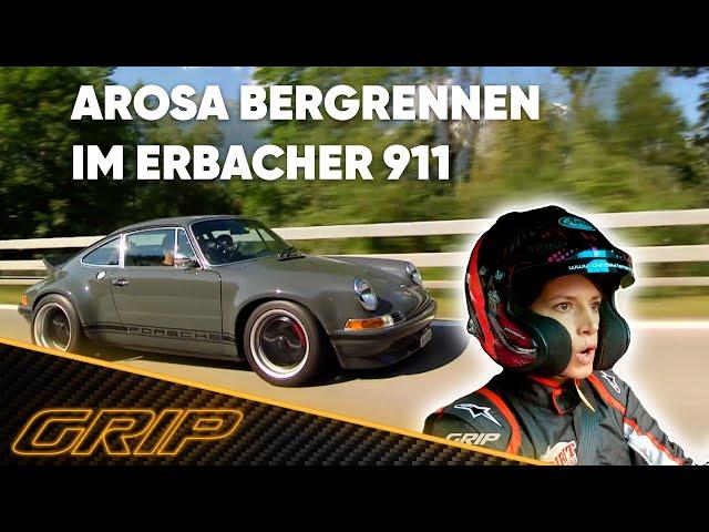 Im Erbacher 911   beim Arosa ClassicCar ️ - Niki Schelle & Cyndie Allemann | GRIP