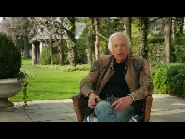 Interview with American Fashion Designer Ralph Lauren. Polo Ralph Lauren.