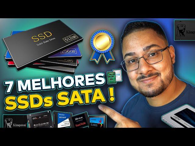 7 MELHORES SSDs SATA DO MERCADO